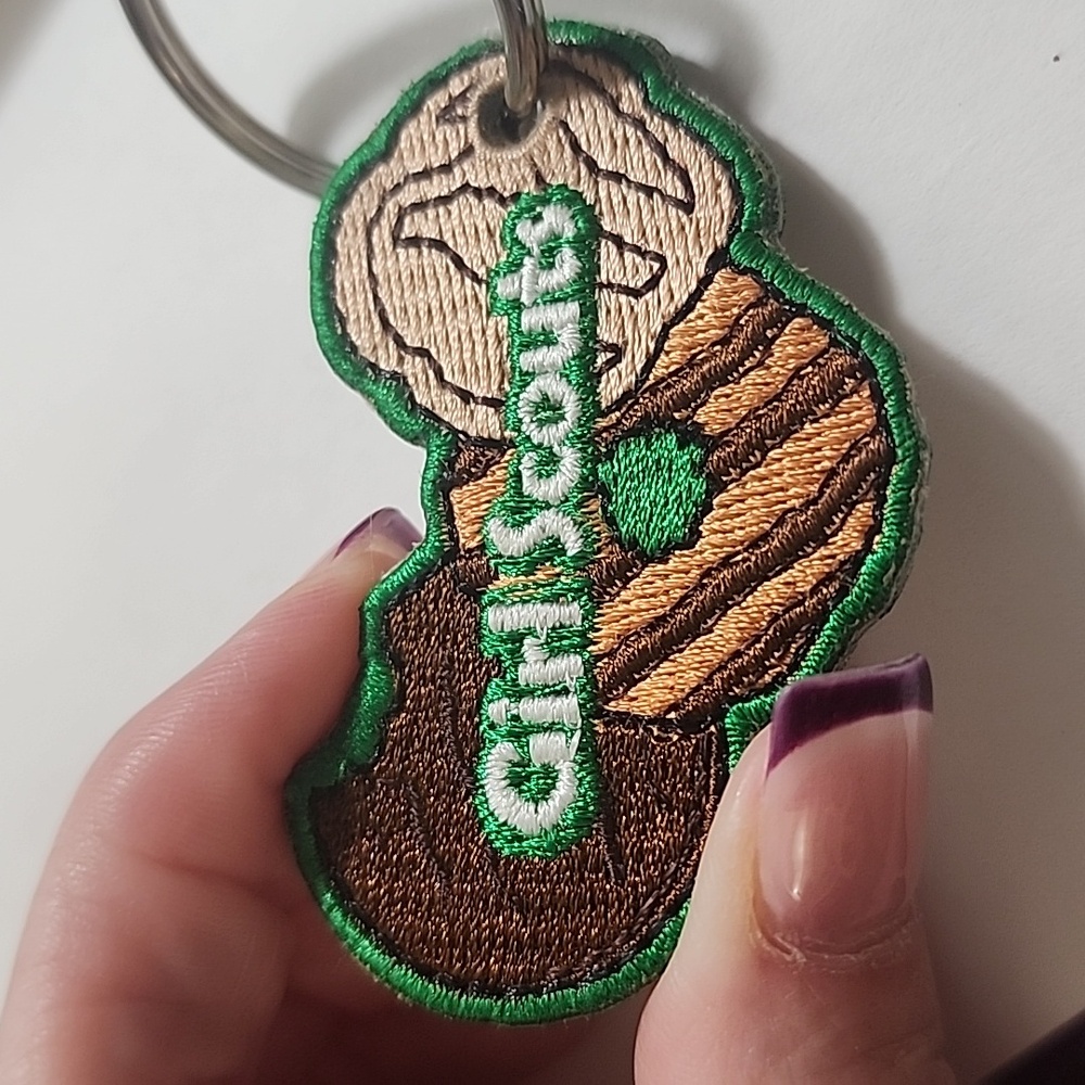 Nwot Rare Girl Scouts Cookie Keychain View 6